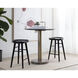 Dominic 26.5 inch Black Counter Stool